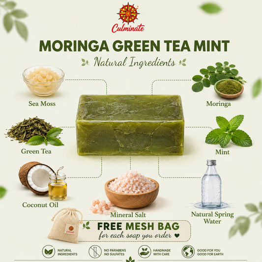 Moringa seamoss soap