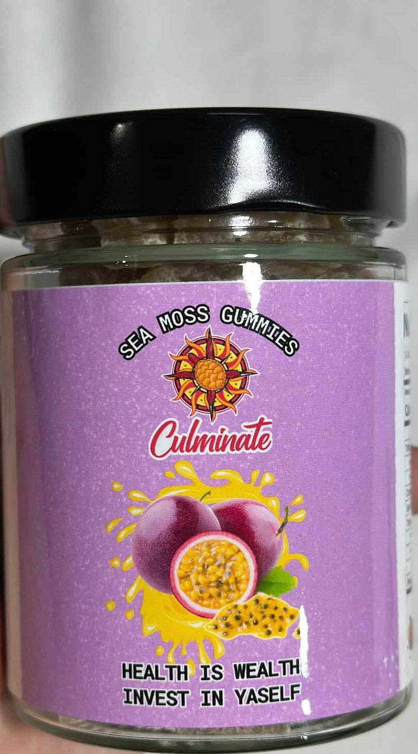 Passion fruit Seamoss Gummies